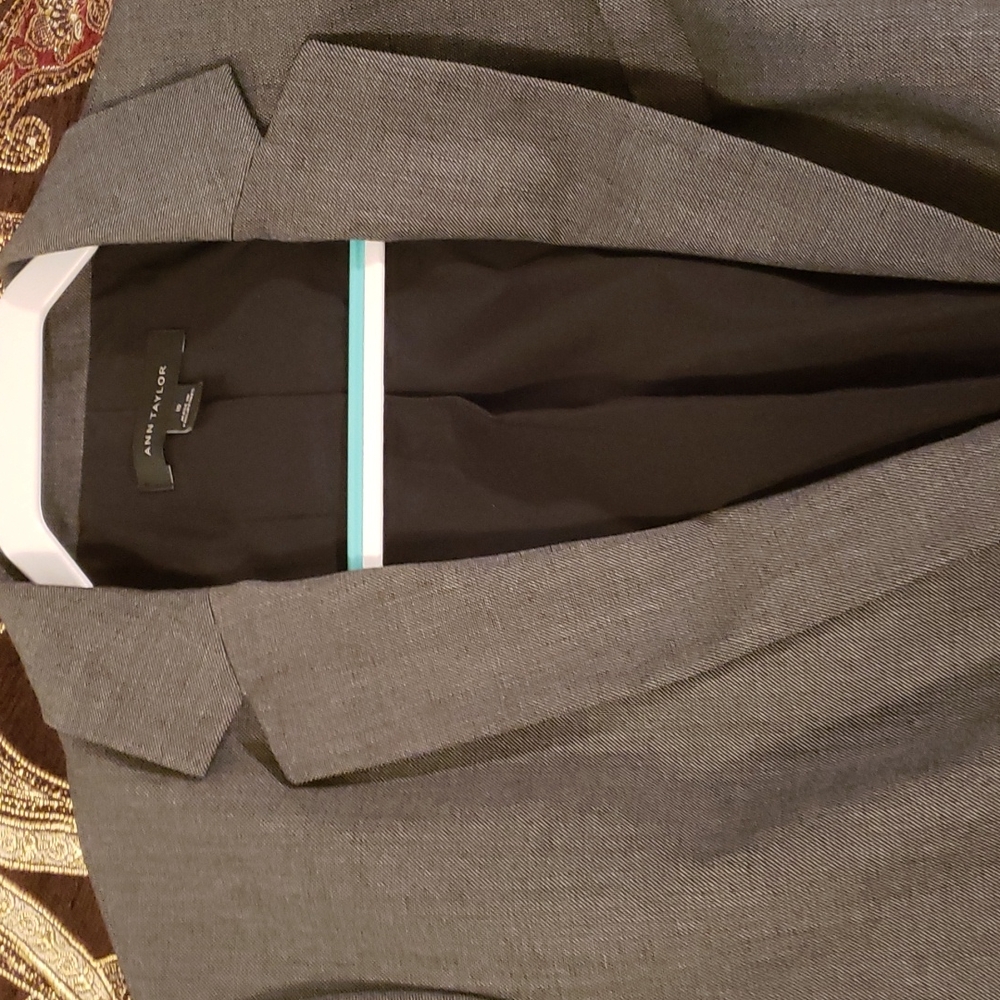 Ann Taylor Sharkskin Pant Suit